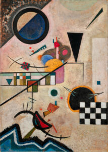Gegenklänge (Opposing Accords), Wassily Kandinsky, 1924, Musée des Beaux-Arts de Nantes
