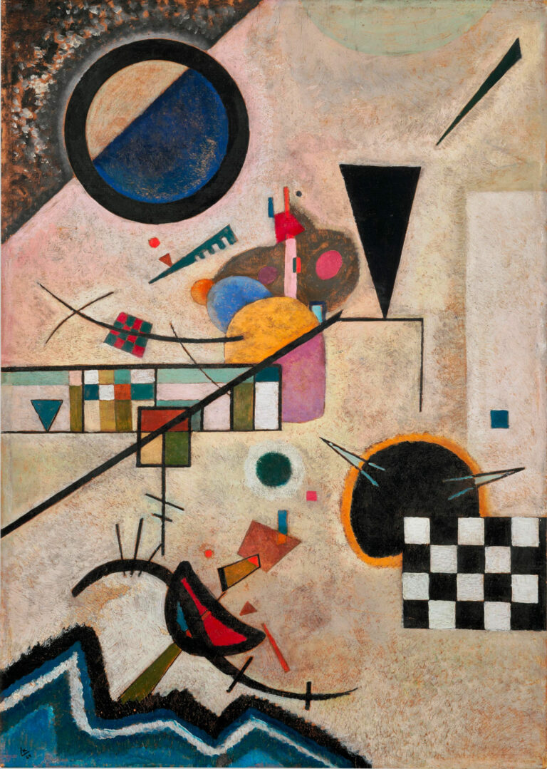Gegenklänge (Accords opposés), Vassily Kandinsky, 1924, Musée des Beaux-Arts de Nantes