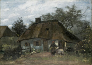 Farmhouse in Nuenen, Vincent van Gogh, 1885, Städel Museum, Frankfurt am Main