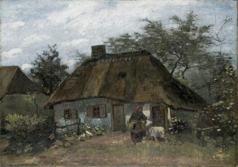 Ferme à Nuenen, Vincent van Gogh, 1885, Städel Museum, Francfort-sur-le-Main