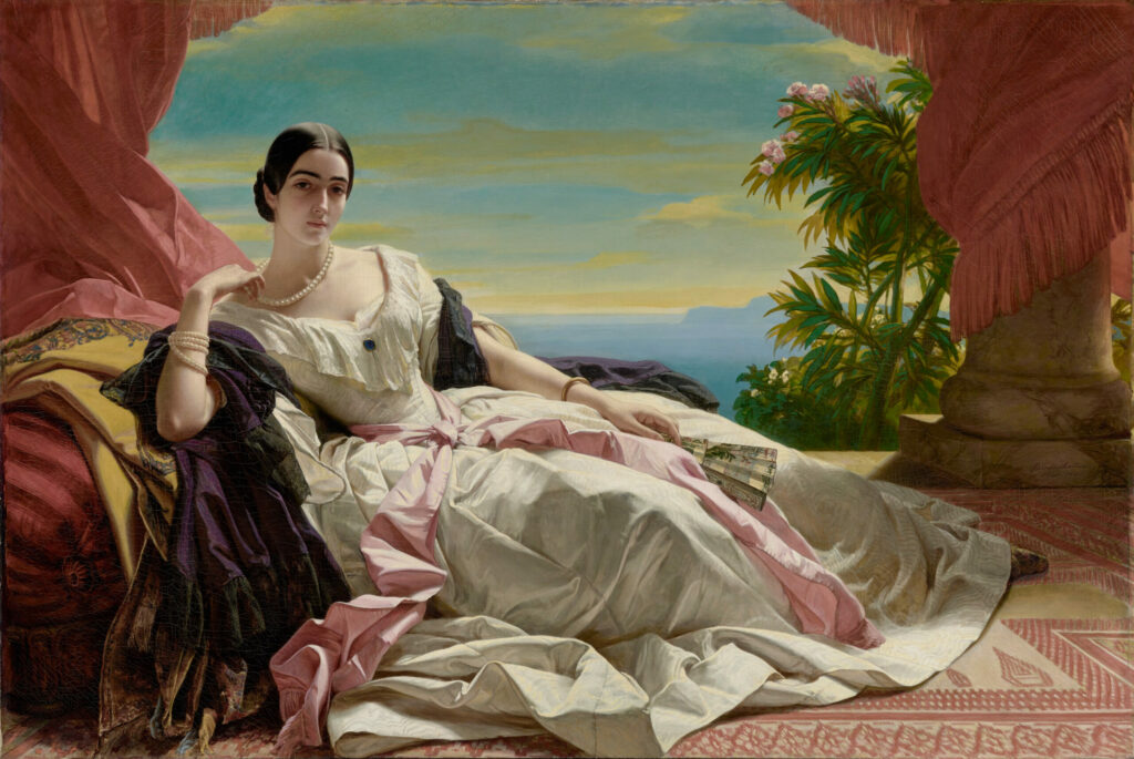 Portrait of Leonilla, Princess of Sayn-Wittgenstein-Sayn, Franz Xaver Winterhalter, 1843, The J. Paul Getty Museum, Los Angeles
