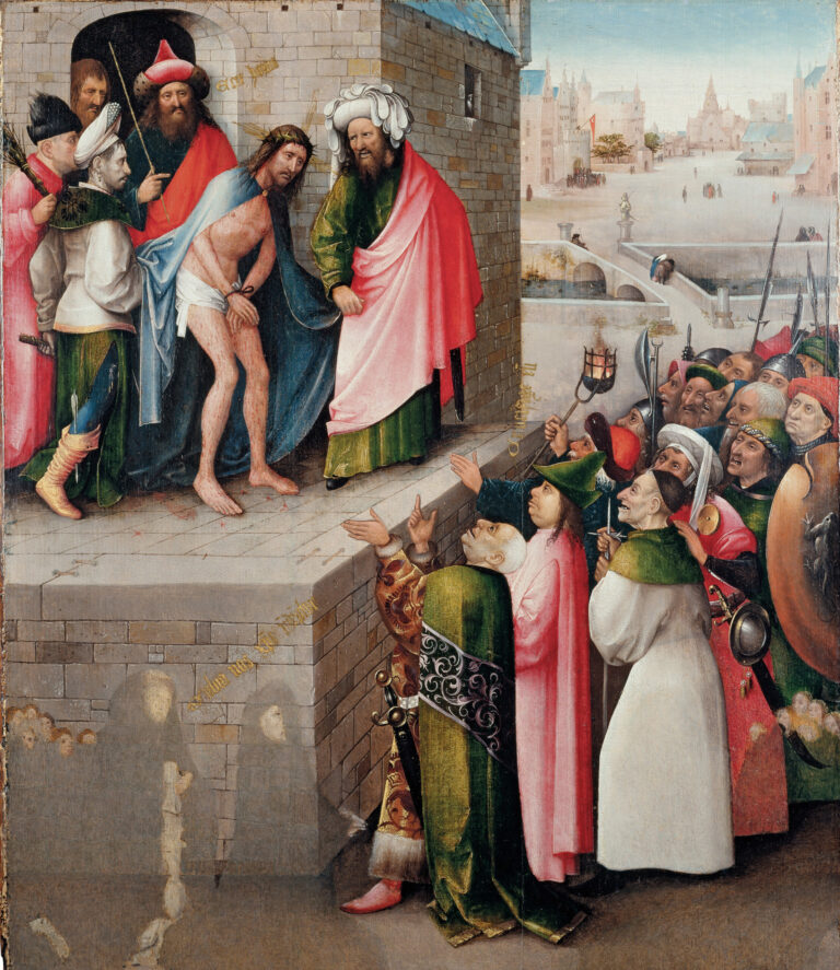 Ecce Homo, Jérôme Bosch, vers 1490, Städel Museum, Francfort-sur-le-Main