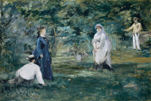 A Game of Croquet, Édouard Manet, 1873, Städel Museum, Frankfurt am Main