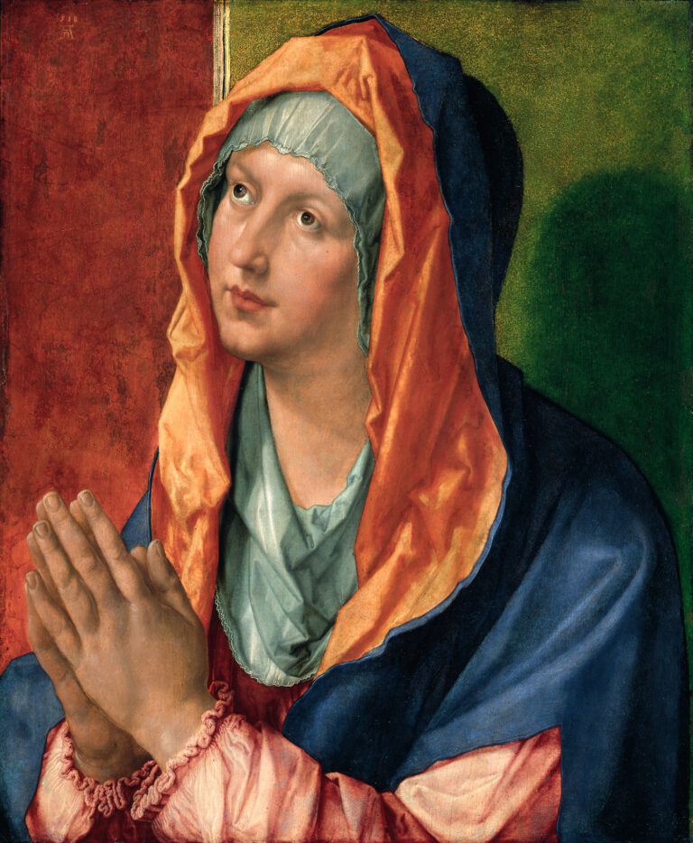 The Virgin in Prayer, Albrecht Dürer, 1518, Gemäldegalerie, Staatliche Museen zu Berlin