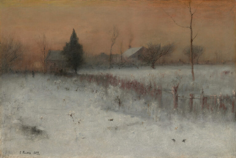 La Maison de Montclair, George Inness, 1892, Clark Art Institute, Williamstown