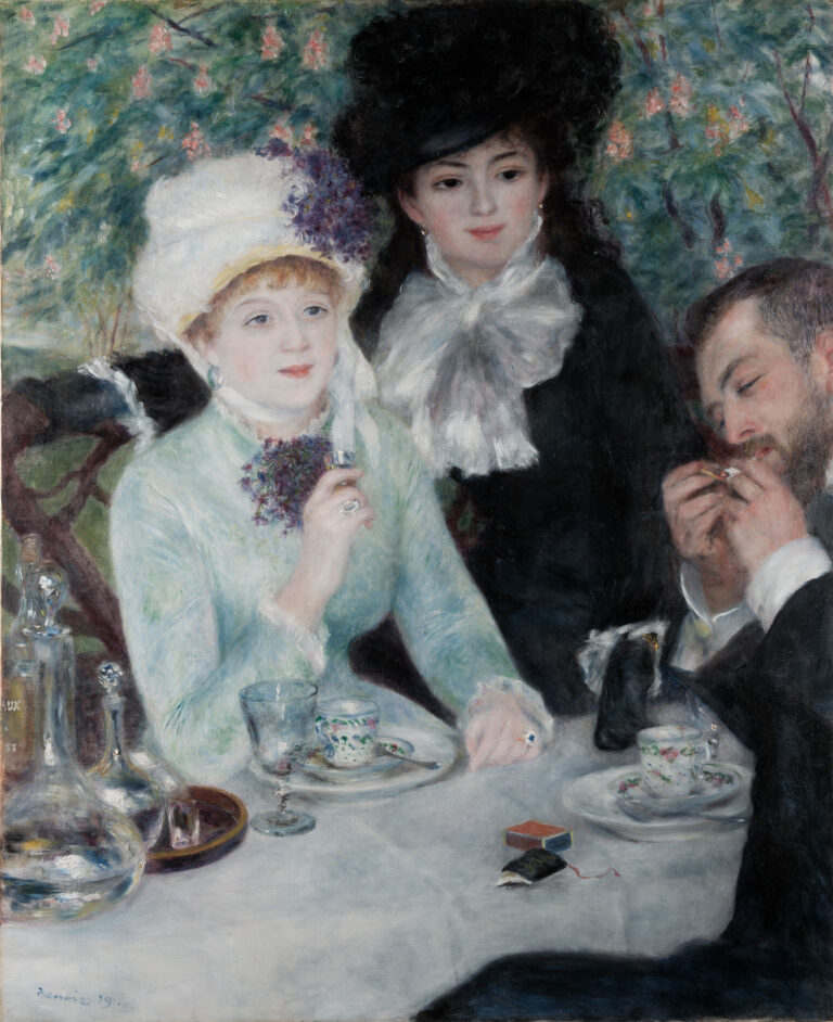 After the Luncheon, Auguste Renoir, 1879, Städel Museum, Frankfurt am Main