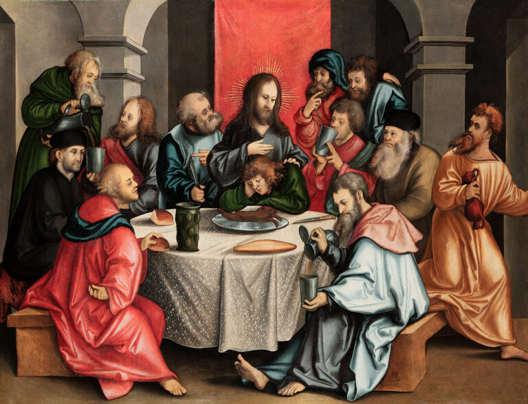 La Cène, Hans Schäufelin, 1511, Staatliche Museen zu Berlin, Gemäldegalerie