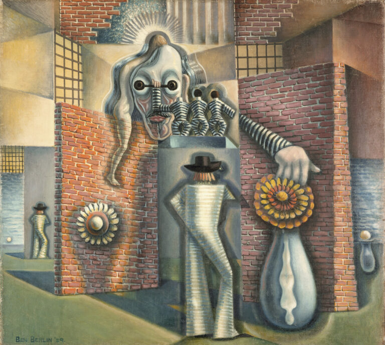 Sans titre (Abstraction surréaliste), Benjamin F. Berlin, 1939, Los Angeles County Museum of Art (LACMA)