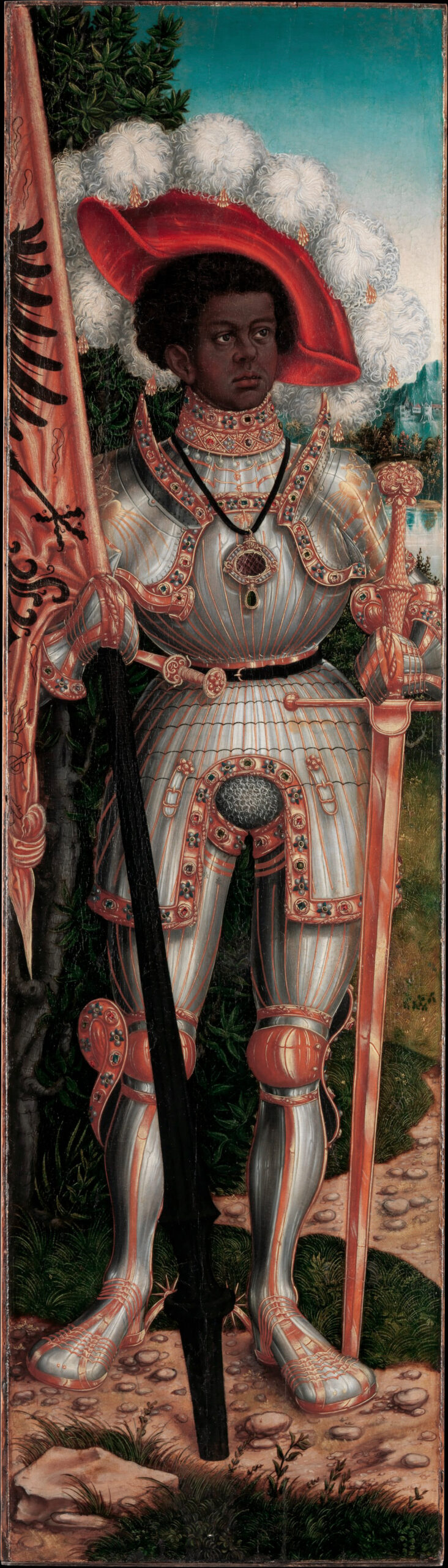 Saint Maurice, Lucas Cranach the Elder and workshop, c. 1520–1525, The Metropolitan Museum of Art (MET), New York