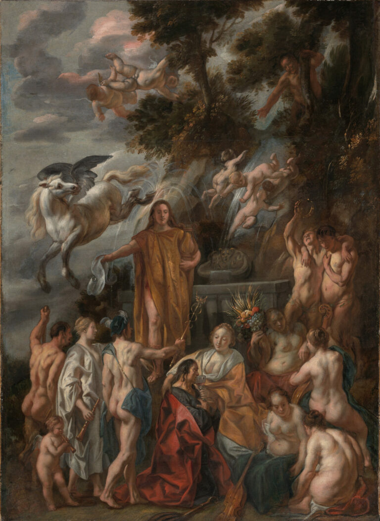 Allégorie du poète, Jacob Jordaens, vers 1660, Los Angeles County Museum of Art (LACMA)