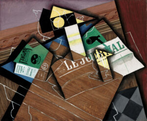 Fantômas, Juan Gris, 1915, National Gallery of Art, Washington