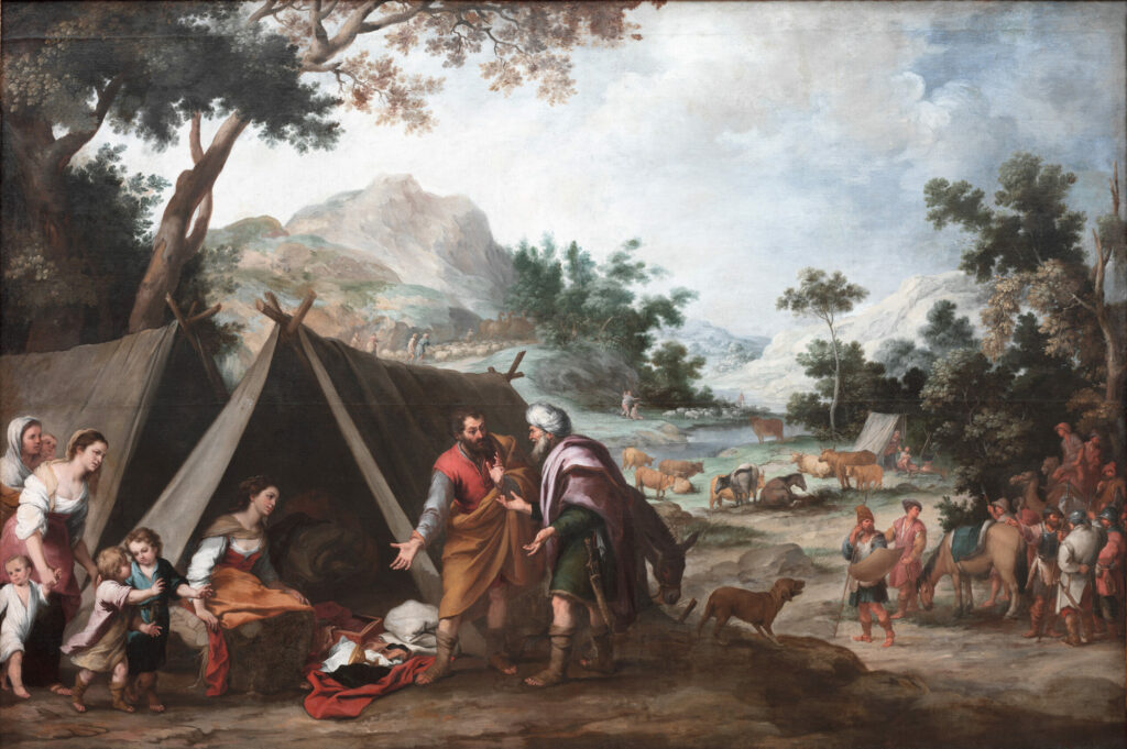 Laban Searching for His Stolen Household Gods, Bartolomé Esteban Murillo, c. 1665–1670, Cleveland Museum of Art
