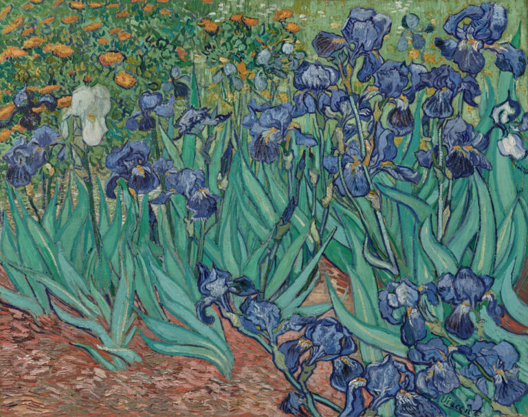 Irises, Vincent van Gogh, 1889, The J. Paul Getty Museum, Los Angeles