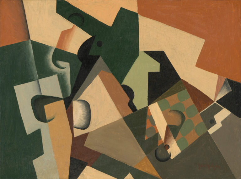 Glass and Checkerboard, Juan Gris, c. 1917, National Gallery of Art, Washington