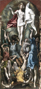 La Résurrection, Le Greco (Domenikos Theotokopoulos), 1597-1600, Musée du Prado, Madrid (photo Wikimedia)