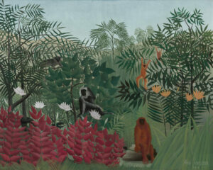 Tropical Forest with Monkeys, Henri Rousseau, 1910, National Gallery of Art, Washington