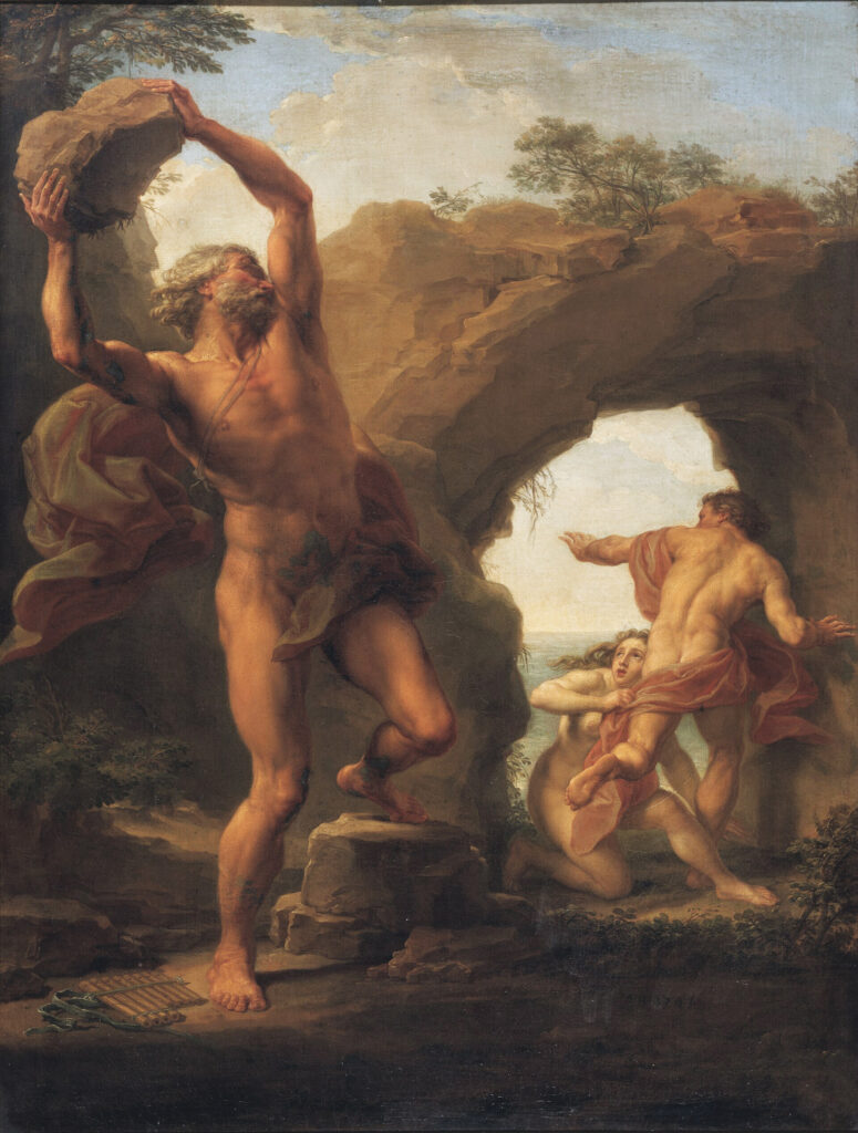 Acis and Galatea, Pompeo Batoni, 1761, Nationalmuseum, Stockholm, photo Cecilia Heisser, Public Domain