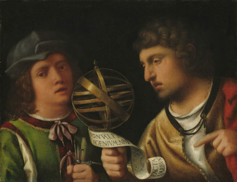 Giovanni Borgherini and His Tutor, attributed to Giorgione, c. 1510, National Gallery of Art, Washington