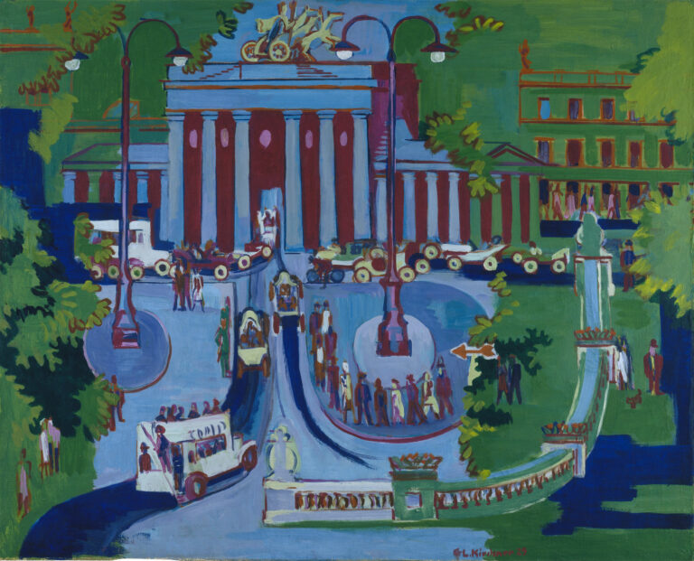 Brandenburg Gate, Ernst Ludwig Kirchner, 1929, Städel Museum, Frankfurt am Main