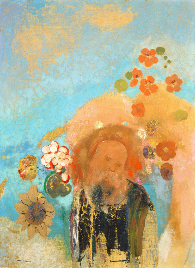 Evocation of Roussel, Odilon Redon, c. 1912, National Gallery of Art, Washington D.C.