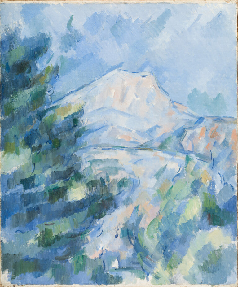 Mont Sainte-Victoire, Paul Cézanne, between 1904 and 1906, Detroit Institute of Arts Museum