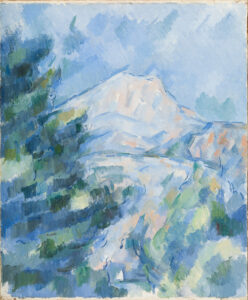 Montagne Sainte-Victoire, Paul Cézanne, entre 1904 et 1906, Detroit Institute of Arts Museum