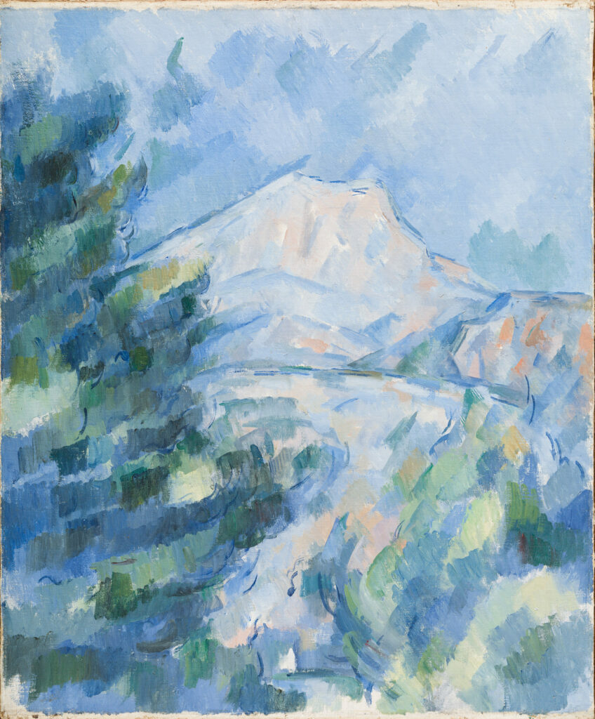 Montagne Sainte-Victoire, Paul Cézanne, entre 1904 et 1906, Detroit Institute of Arts Museum