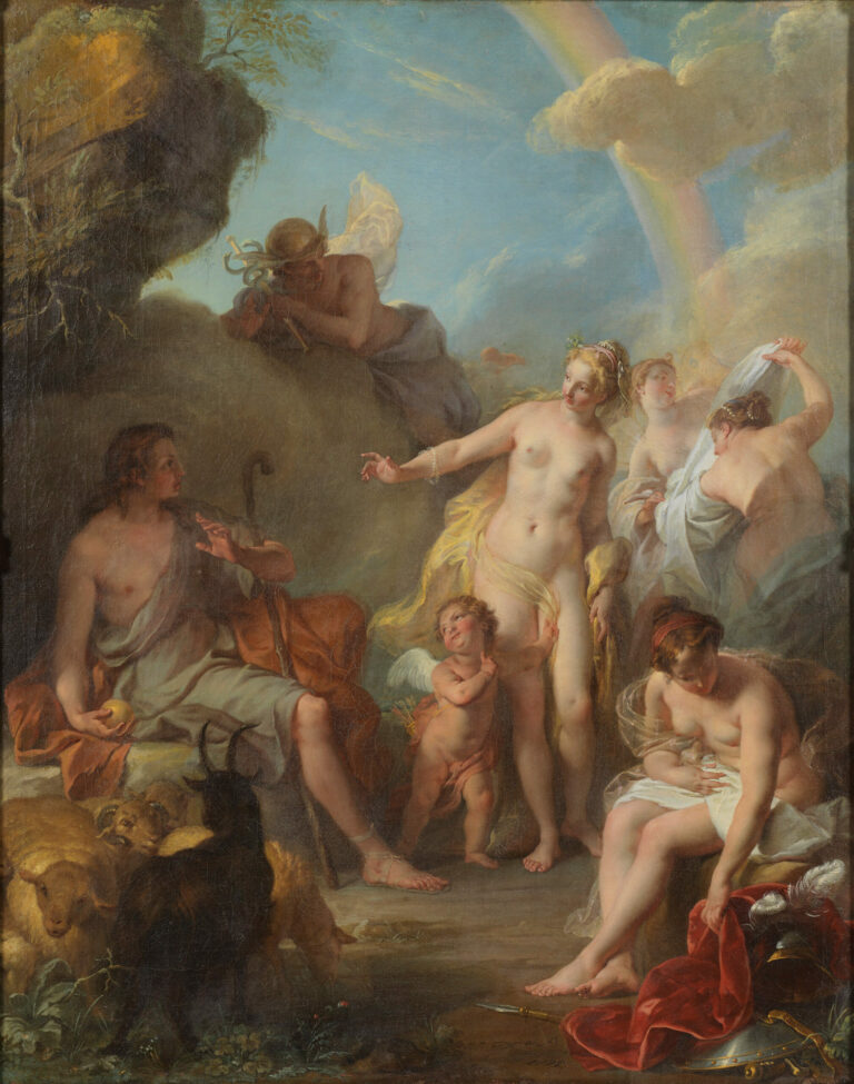 The Judgement of Paris, Noël-Nicolas Coypel, 1728, Nationalmuseum, Stockholm