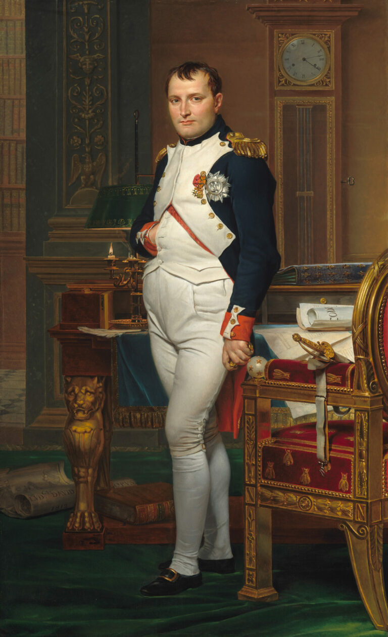 L'Empereur Napoléon dans son cabinet de travail aux Tuileries, Jacques-Louis David, 1812, National Gallery of Art, Washington
