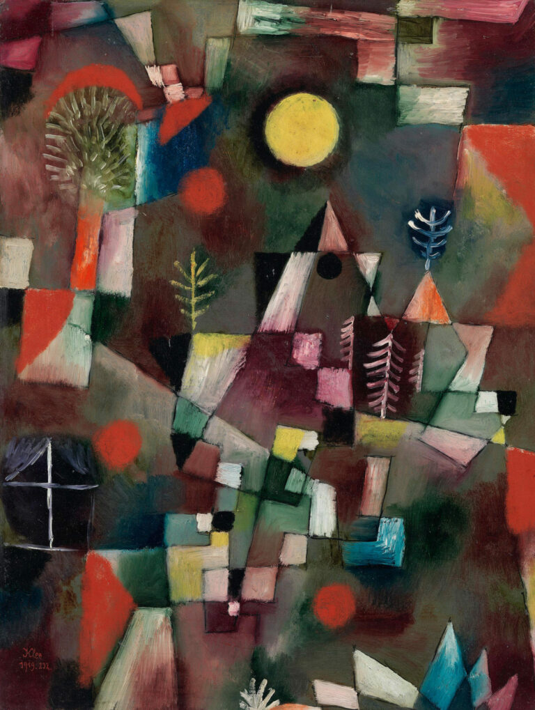 La Pleine Lune (Der Vollmond), Paul Klee, 1919, Collections de peintures de l'État bavarois - Sammlung Moderne Kunst, Pinakothek der Moderne, Munich