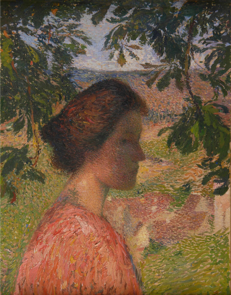 Young Woman, Henri Martin, before 1904, Musée des Beaux-Arts, Reims (inv. 907.19.164), Photo: Christian Devleeschauwer