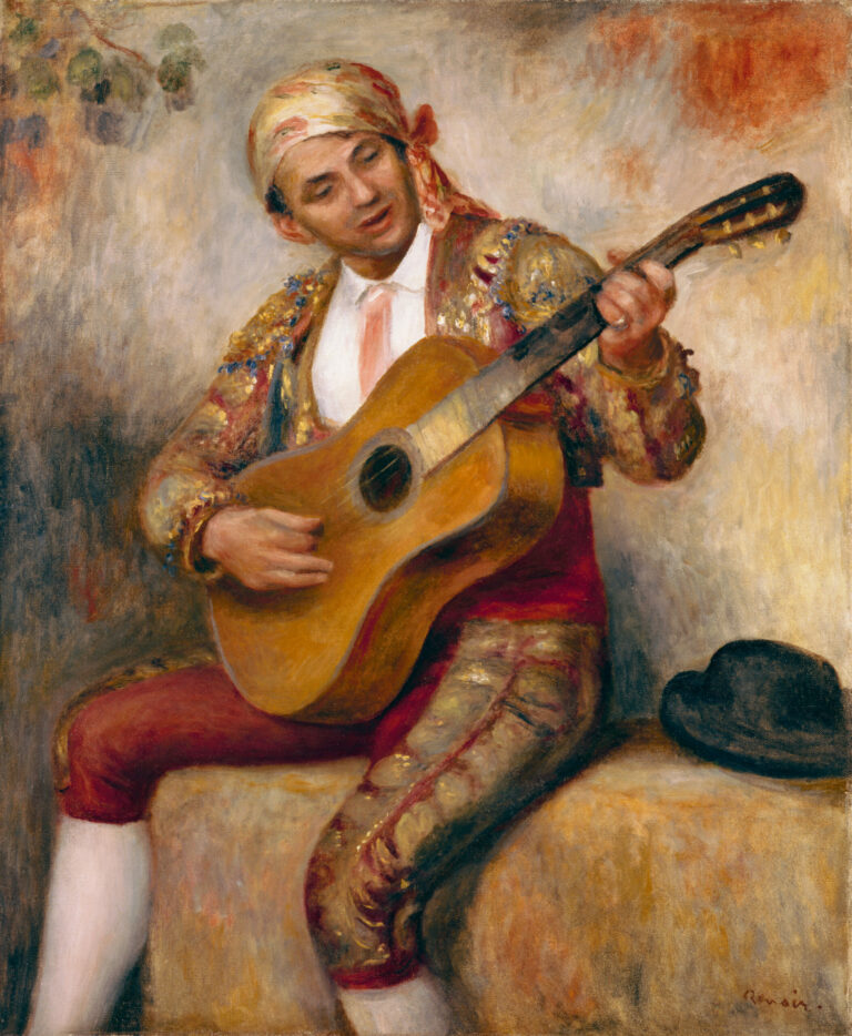 The Spanish Guitarist, Pierre-Auguste Renoir, 1894, Detroit Institute of Arts