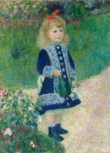La Fillette à l'arrosoir, Auguste Renoir, 1876, National Gallery of Art, Washington