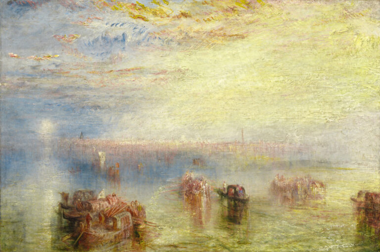 Approach to Venice, Joseph Mallord William Turner, 1844, National Gallery of Art, Washington DC