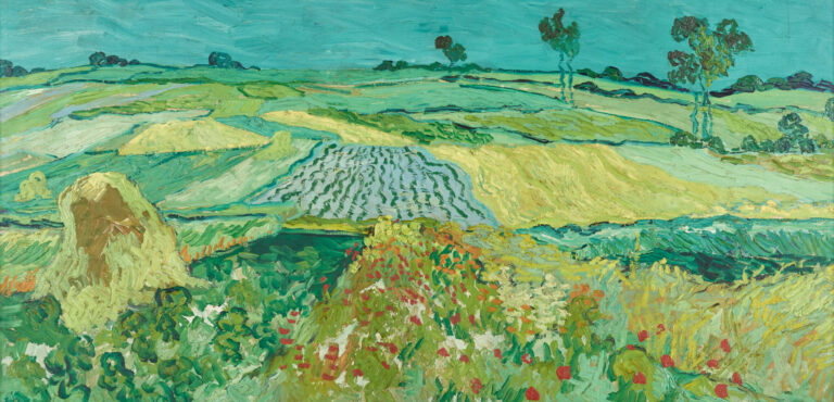 La Plaine d'Auvers - Champs de blé, Vincent van Gogh, 1890, Belvedere Museum, Vienne