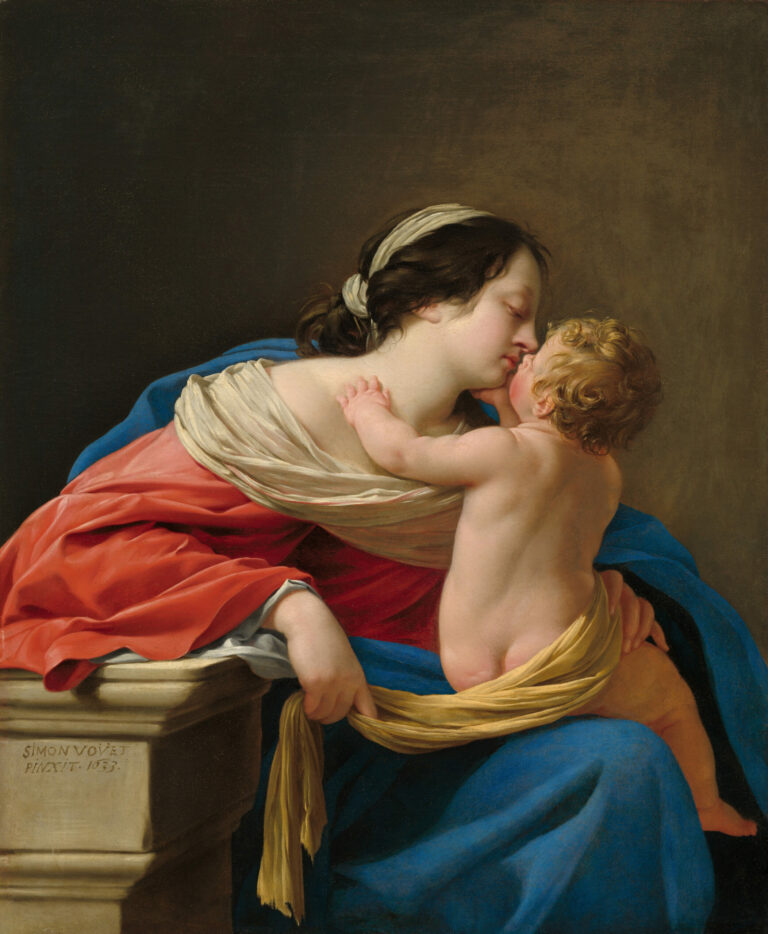 Vierge à l'Enfant, Simon Vouet, 1633, National Gallery of Art, Washington D.C.
