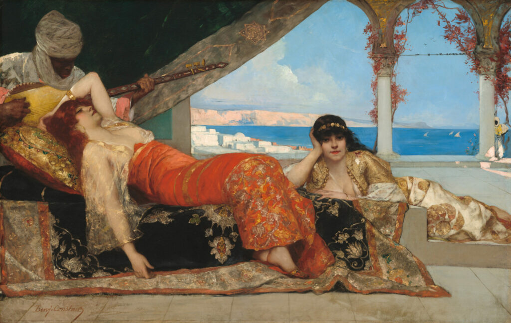 La Favorite de l'émir, Jean-Joseph Benjamin-Constant, vers 1879, National Gallery of Art, Washington D.C.