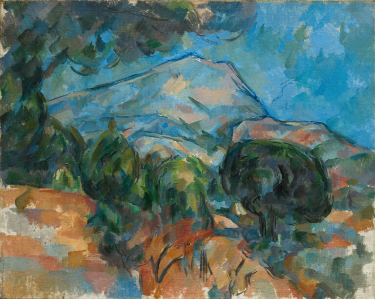 Montagne Sainte-Victoire, Paul Cézanne, vers 1904, Cleveland Museum of Art