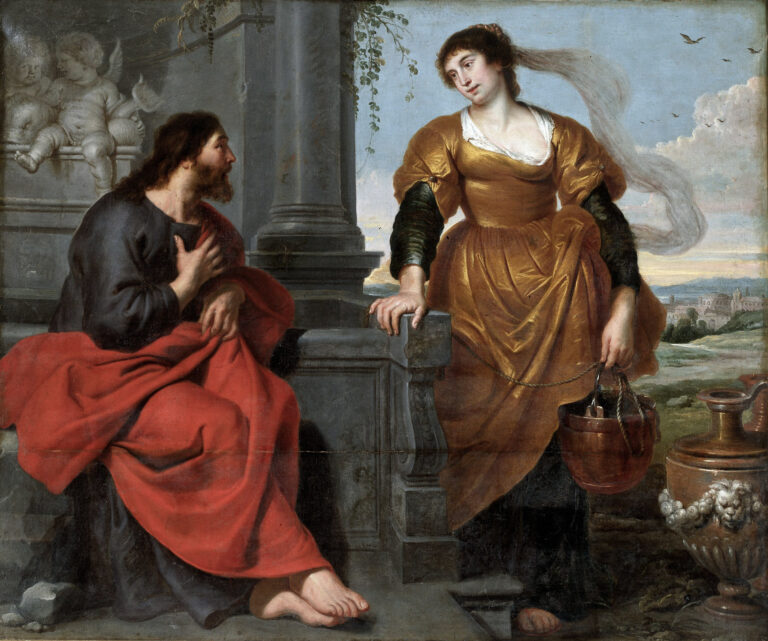 Le Christ et la Samaritaine, Cornelis de Vos, vers 1630-1635, Musée des Beaux-Arts de Gand (MSK)