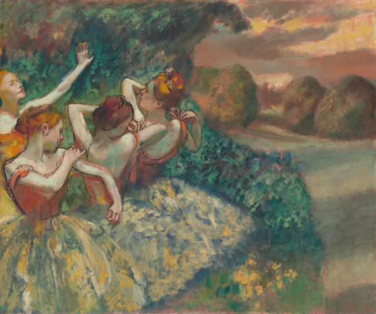 Four Dancers, Edgar Degas, c. 1899, National Gallery of Art, Washington D.C.