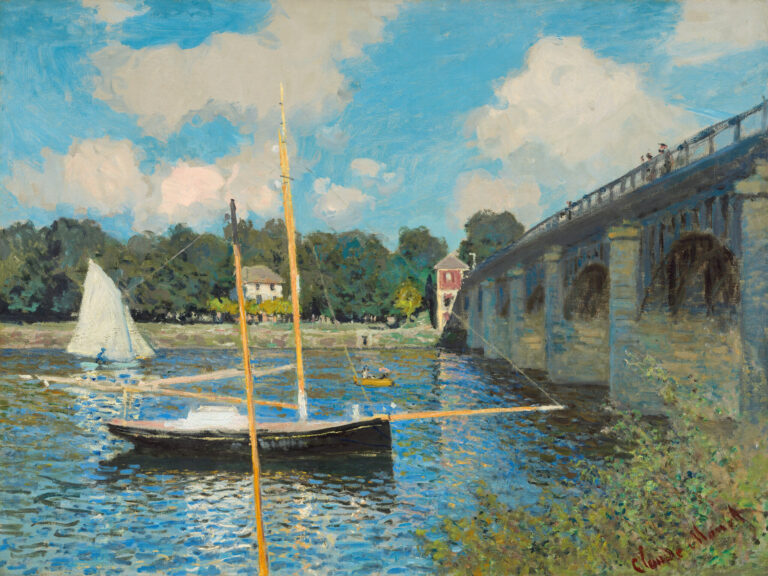 The Bridge at Argenteuil, Claude Monet, 1874, National Gallery of Art, Washington, D.C.