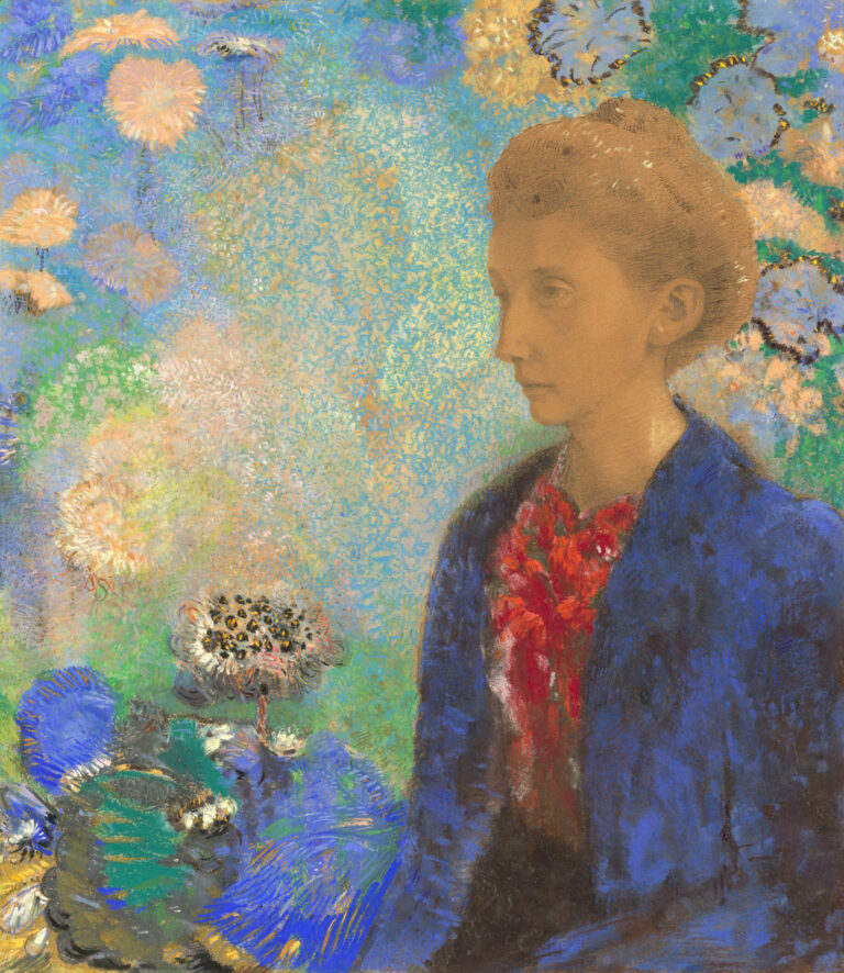 Baronne de Domecy, Odilon Redon, vers 1900, The J. Paul Getty Museum, Los Angeles - 2005.1