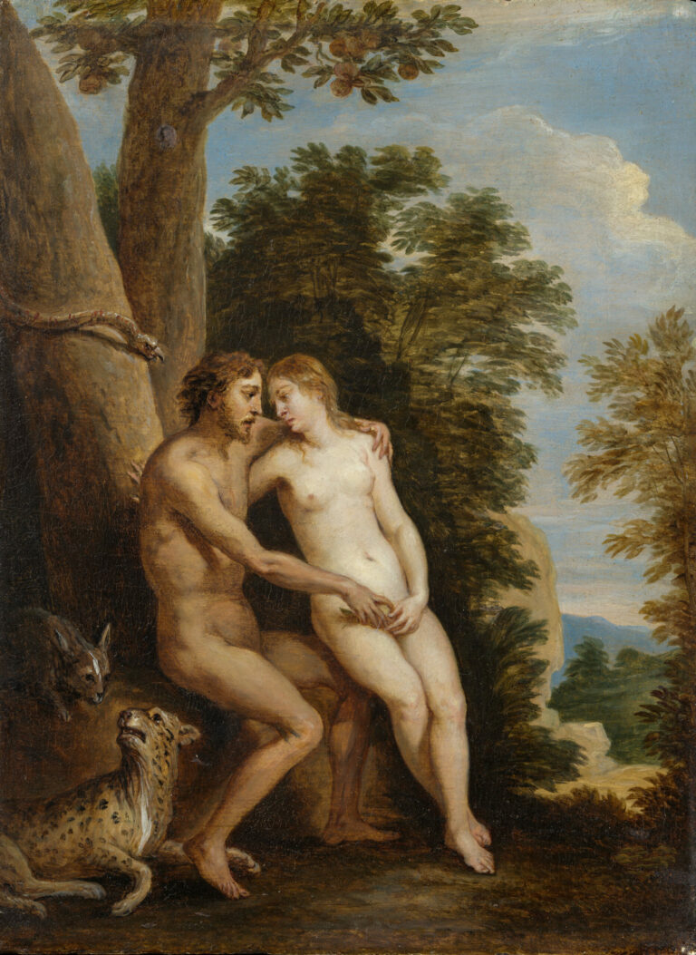 Adam and Eve in Paradise, David Teniers the Younger, c. 1650s, The Metropolitan Museum of Art, New York