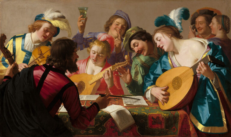 The Concert, Gerrit van Honthorst, 1623, National Gallery of Art, Washington D.C.