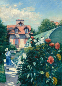 Dahlias, jardin au Petit-Gennevilliers, Gustave Caillebotte, 1893, National Gallery of Art, Washington D.C.