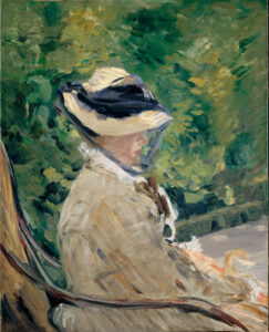 Madame Manet (Suzanne Leenhoff) à Bellevue, Édouard Manet, 1880, The Metropolitan Museum of Art (MET), New York