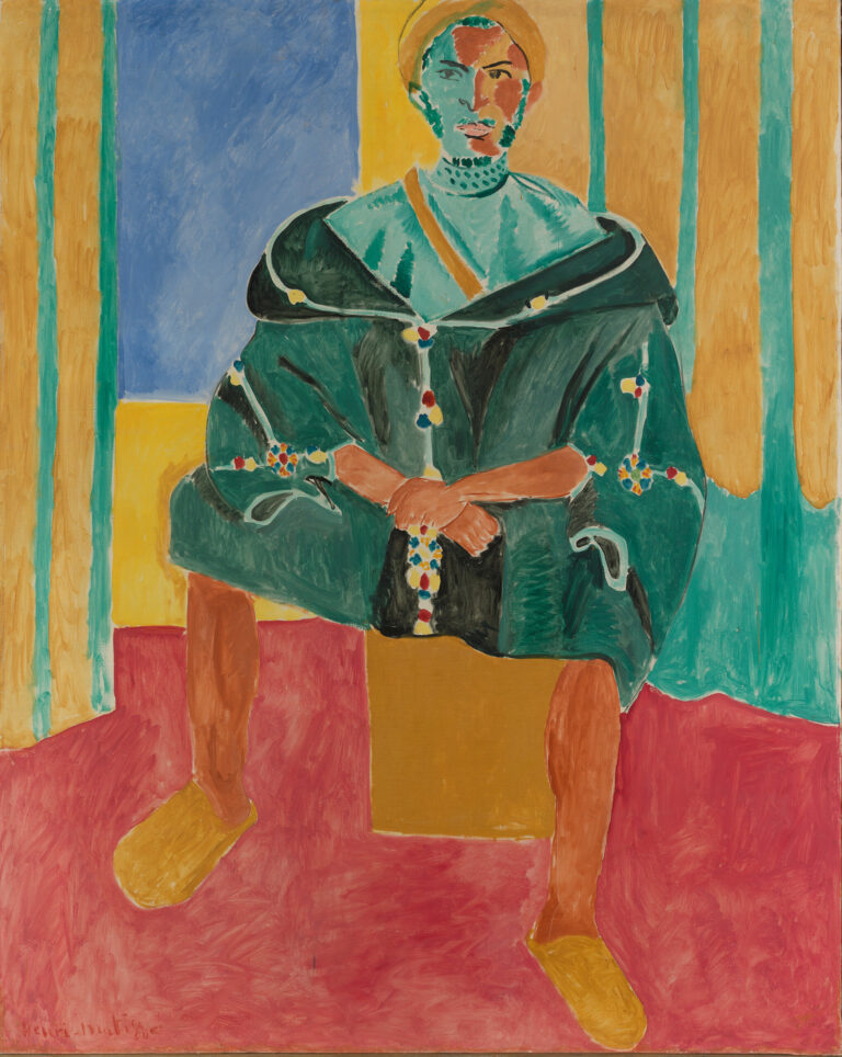 Le Rifain assis, Henri Matisse, 1912, The Barnes Foundation, Philadelphie, BF264
