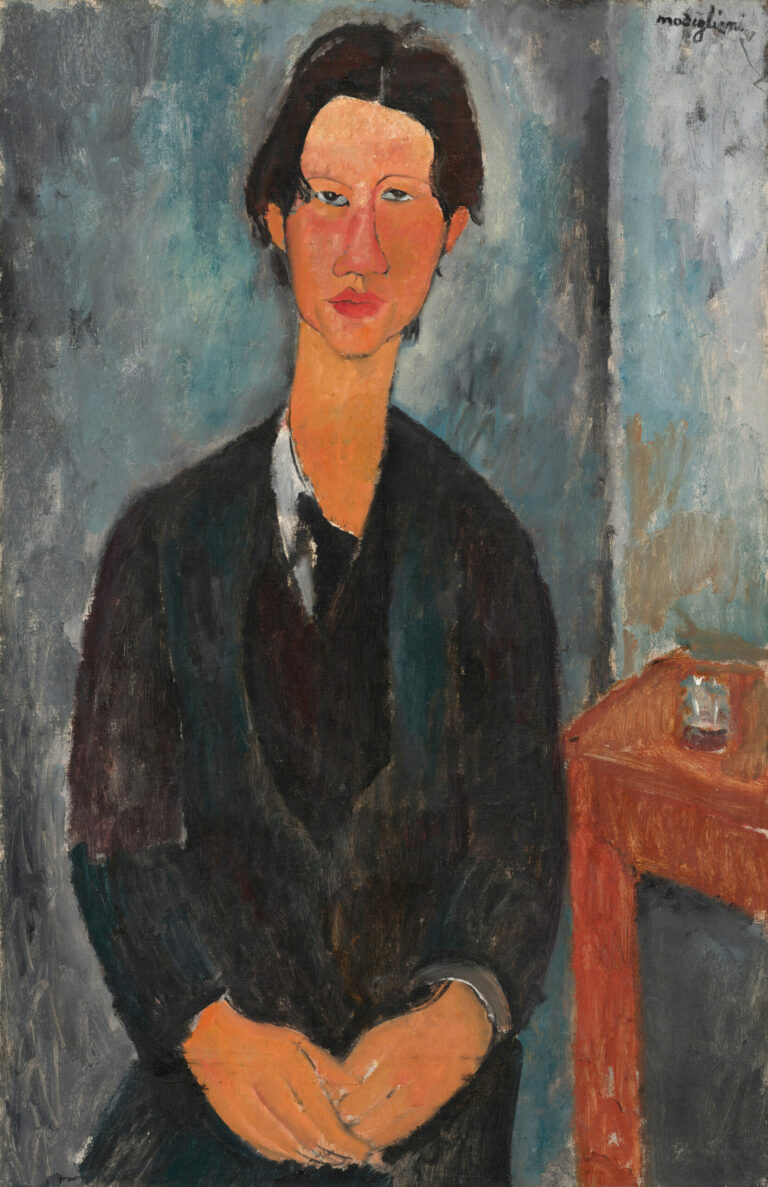 Chaïm Soutine, by Amedeo Modigliani, 1918, National Gallery of Art, Washington D.C.