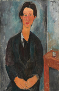 Chaïm Soutine, par Amedeo Modigliani, 1918, National Gallery of Art, Washington D.C.