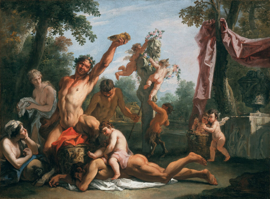 A Bacchanal, Sebastiano Ricci, no date, Los Angeles County Museum of Art (LACMA)